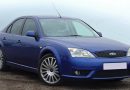 Used, blue Ford Mondeo ST (Mk3) on OEM alloy wheels.